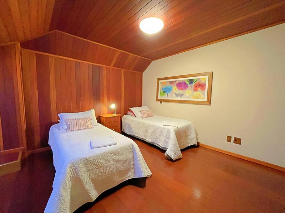 Aconchegante Apto 3 Dorm. Com Piscina Aquecida Gramado Luaran gambar